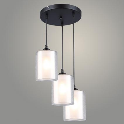 Подвес N6546/3HQ BK черный 3х40W Е27 d330 h800, 24